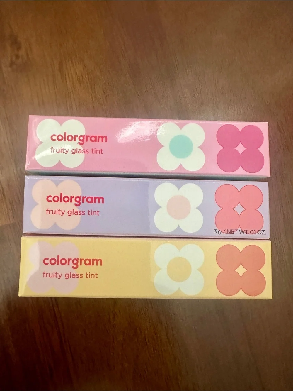 Colorgram Fruity Glass Tint Trio -